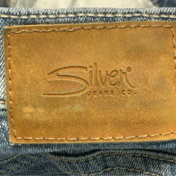 Silver 38/30 Men’s Jeans Blue Straight-Leg Denim - Picture 12 of 12